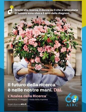 L’Azalea della ricerca Airc torna a sbocciare per la salute delle donne